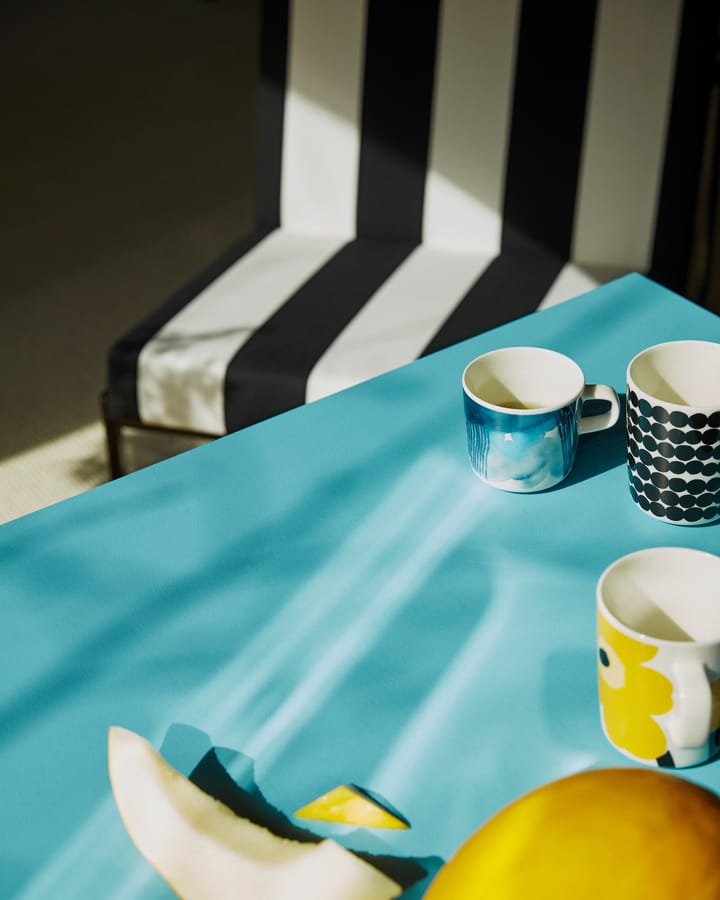 Räsymatto σετ πρωινού, Λευκό-μαύρο Marimekko