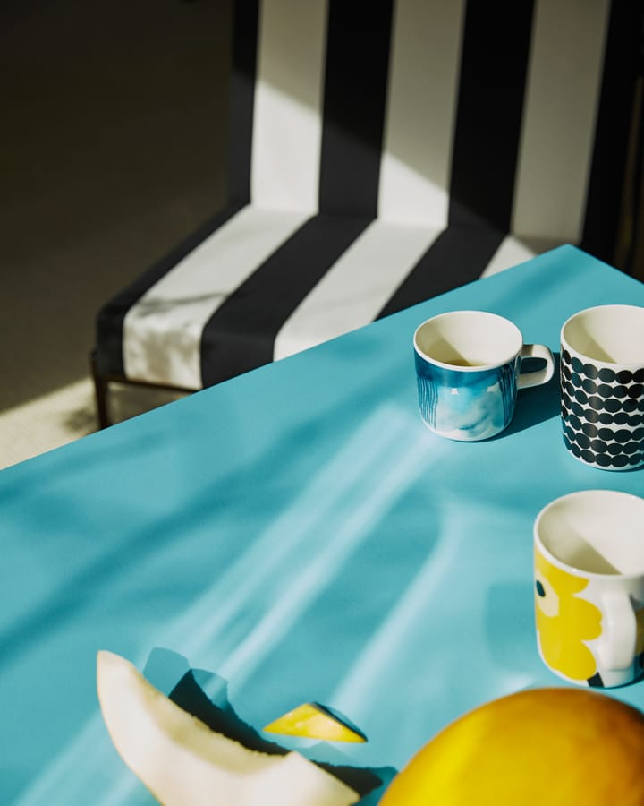Räsymatto κούπα 25 cl, μαύρο και λευκό Marimekko