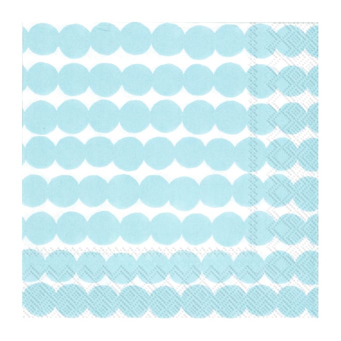 Räsymatto πετσέτα 33x33 cm συσκευασία 20 τεμαχίων - Γαλάζιο - Marimekko
