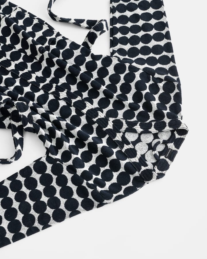 Räsymatto μπουρνούζι, Black-white, S Marimekko