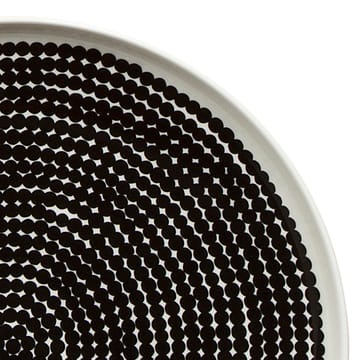 Räsymatto πιάτο - μαύρο λευκό - Marimekko