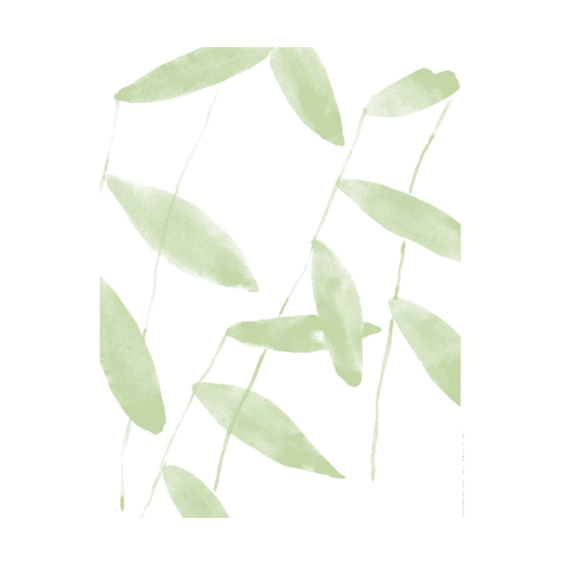 Λινό ύφασμα Salava, Πράσινο Marimekko