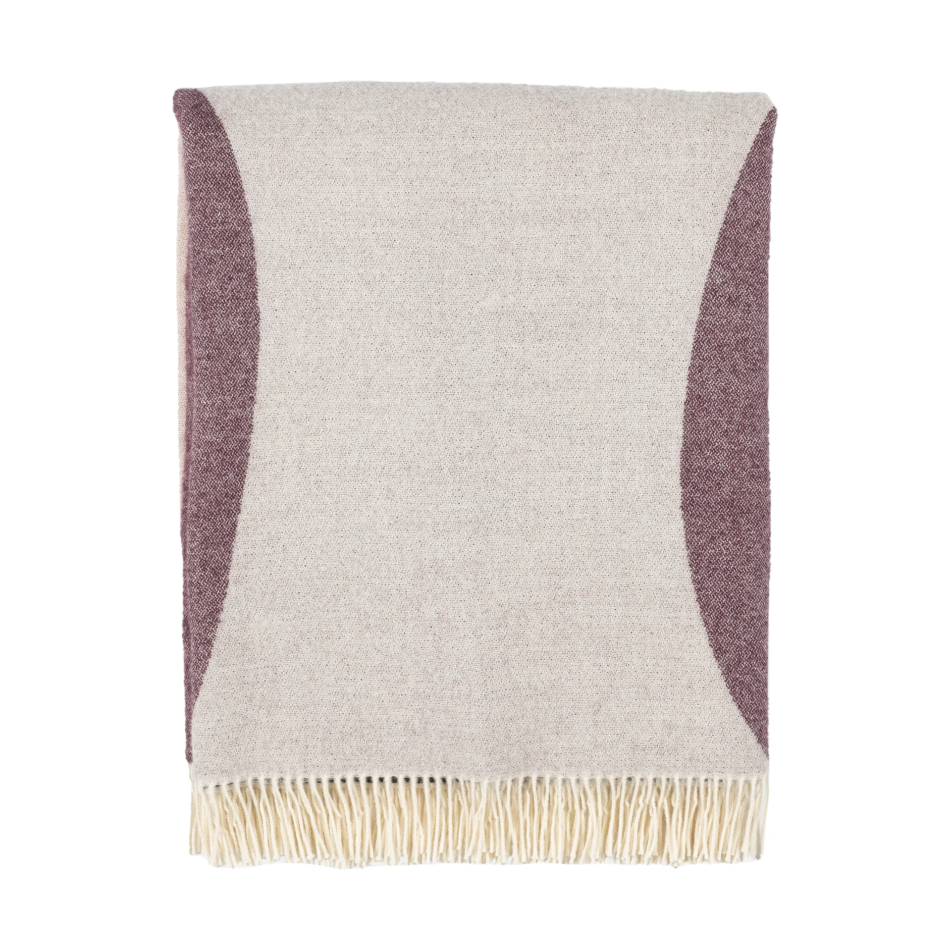 Sambara κουβέρτα 140x180 cm, Off white-red-brown Marimekko