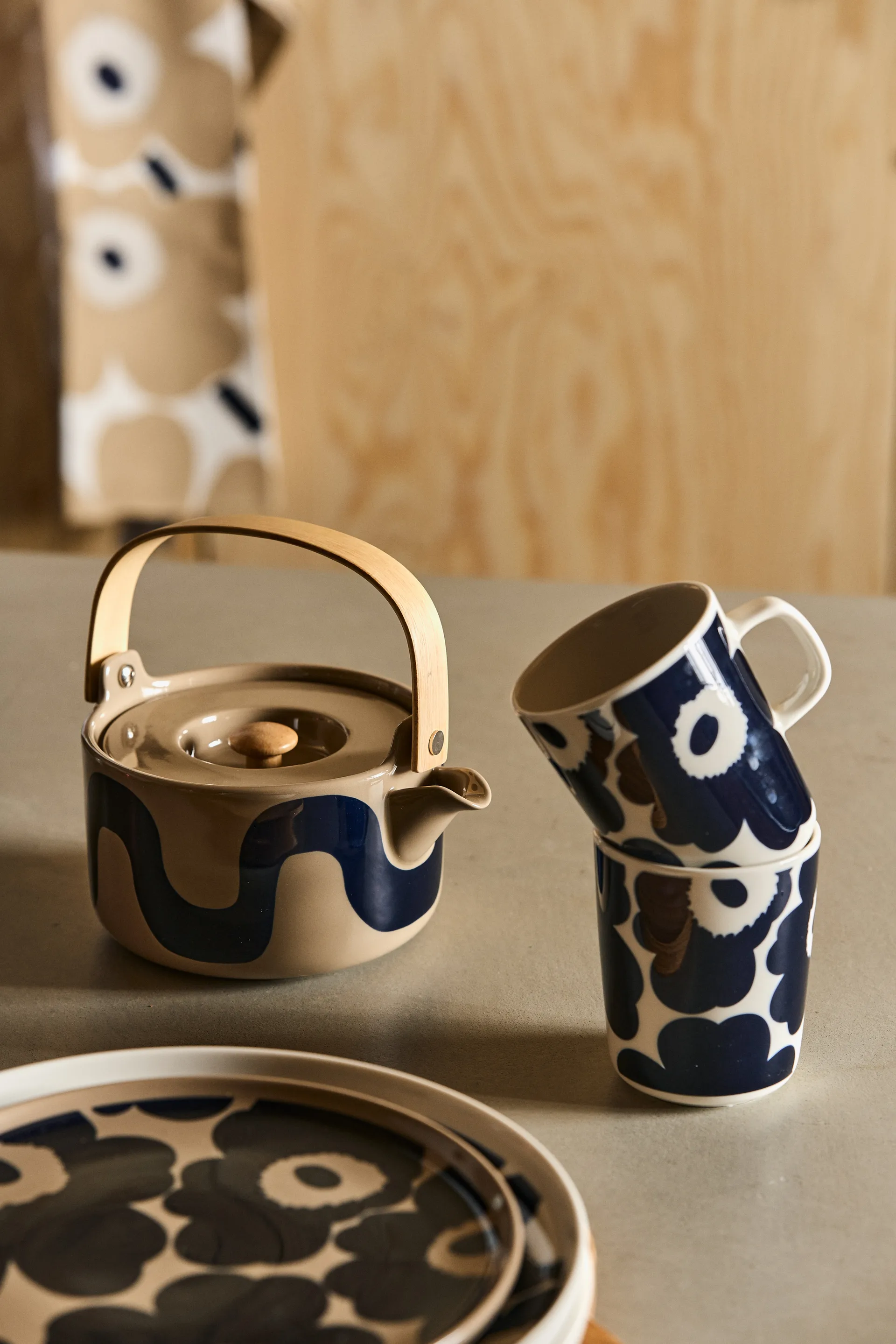 Τσαγιέρα Seireeni 0,7 λίτρα, Terra-dark blue Marimekko
