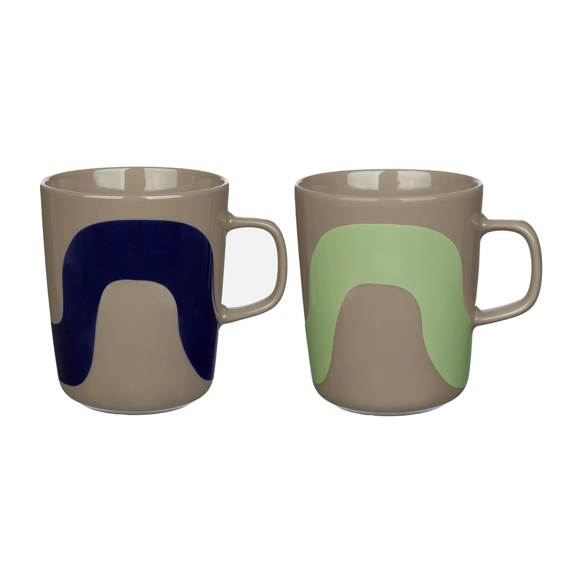 Seireeni κούπα 2,5 Συσκευασία 2 τεμαχίων, Terra-dark blue-mint Marimekko