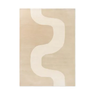 Μάλλινο χαλί Seireeni - Warm Beige, 140x200 cm - Marimekko