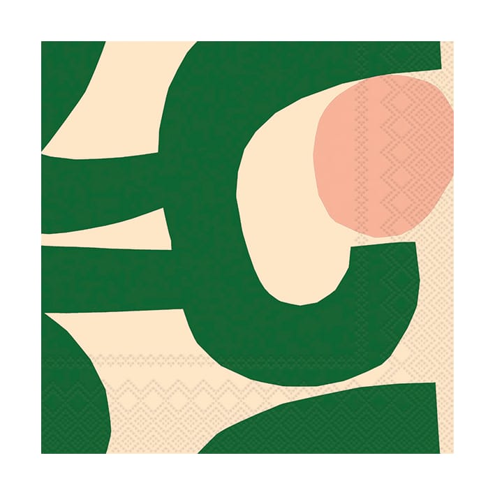 Χαρτοπετσέτες Seppel 33x33 cm 20 τεμάχια - Green - Marimekko