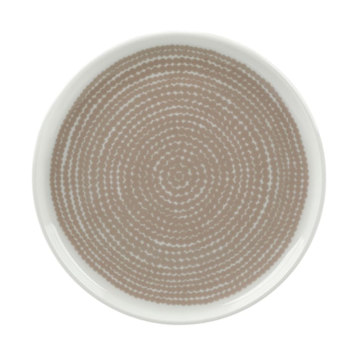 Siirtolapuutarha πιάτο Ø13,5 cm - White-beige - Marimekko