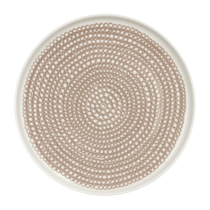 Siirtolapuutarha μικρό πιάτο Ø20 cm - White-clay - Marimekko