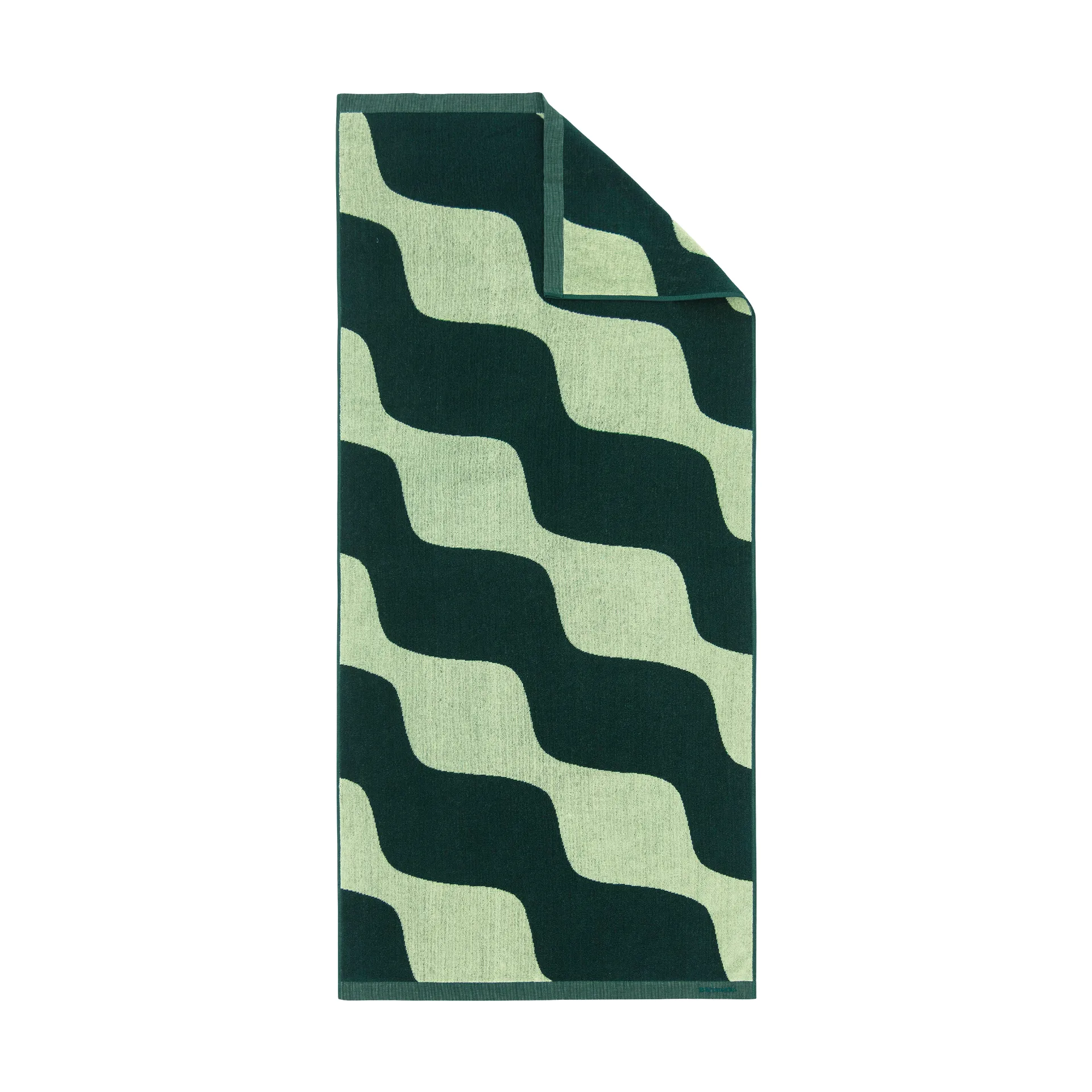 Πετσέτα μπάνιου Taifuuni 70x150 εκ., Pear-dark green Marimekko
