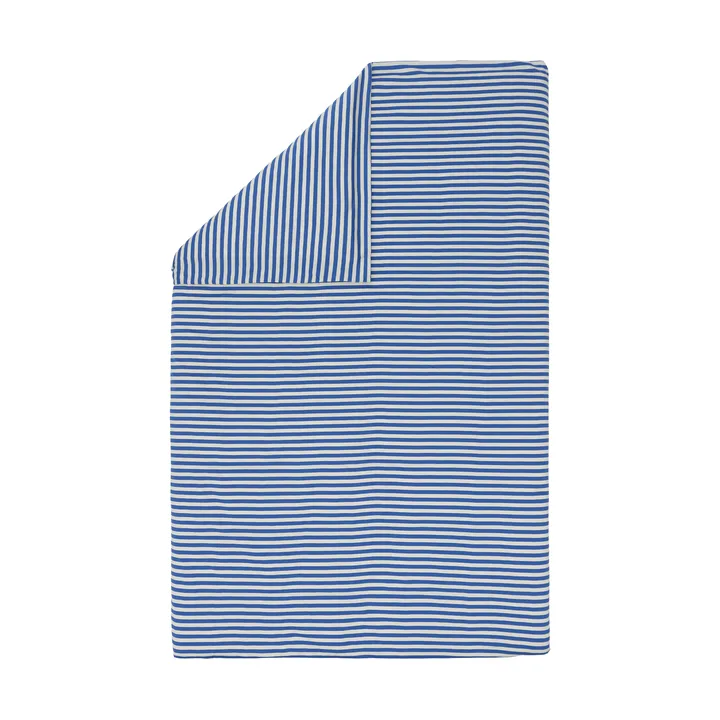 Tasaraita παπλωματοθήκη 150x210 cm - Off white-blue - Marimekko