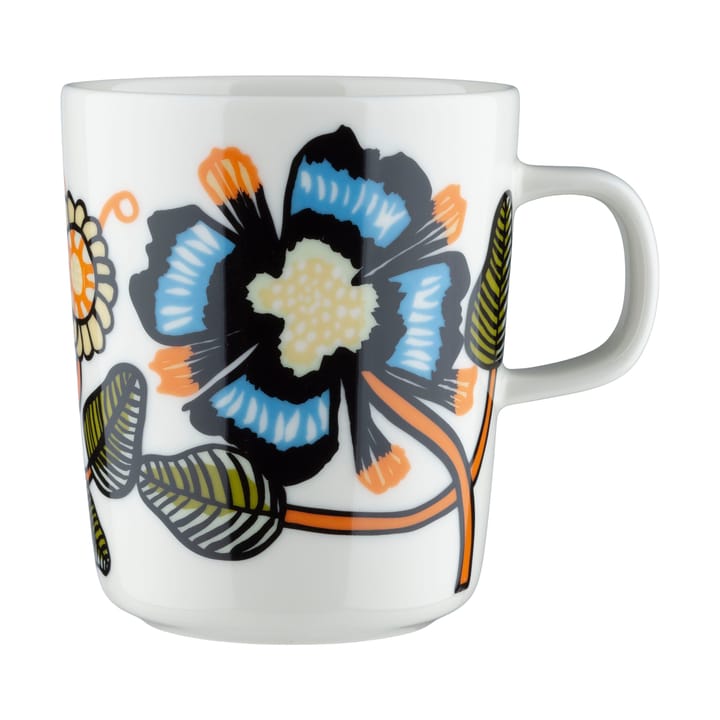 Κούπα Tiara 2,5 dl - White-warm orange-green - Marimekko