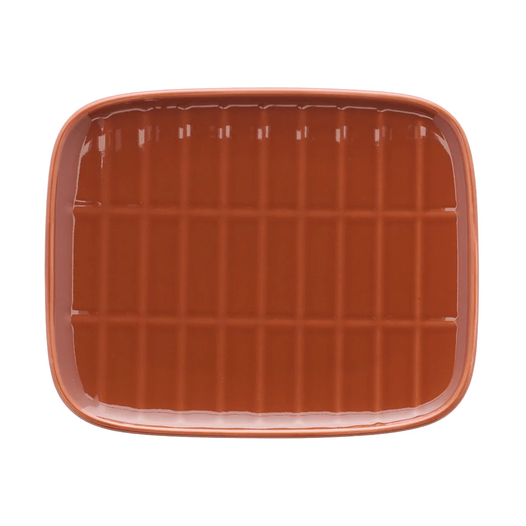 Πιάτο Tiiliskivi 12x15 εκ., Καστανιά Marimekko