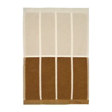 Tiiliskivi πετσέτα 30x50 cm - Σκούρο γκρι-καφέ-μπεζ - Marimekko