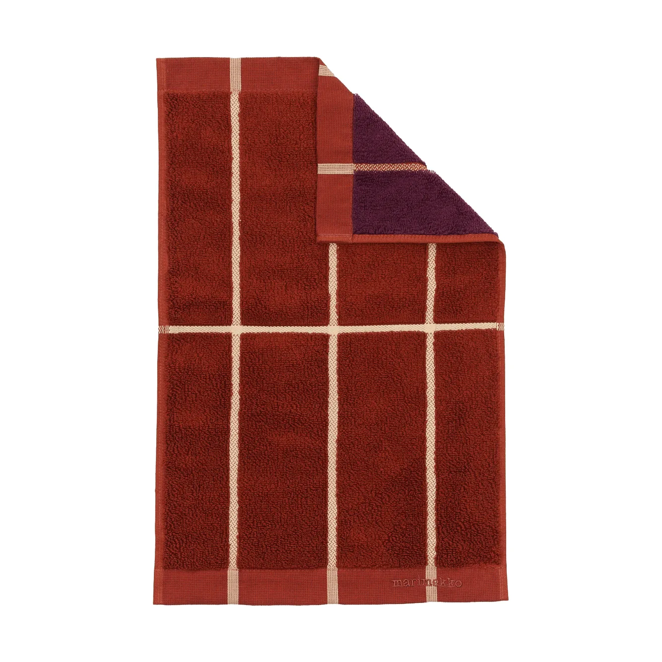 Tiiliskivi πετσέτα 30x50 cm, Brick-plum-hay Marimekko