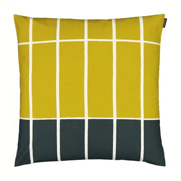 Tiiliskivi κάλυμμα μαξιλαριού 50x50 cm - κίτρινο-σκούρο πράσινο - Marimekko