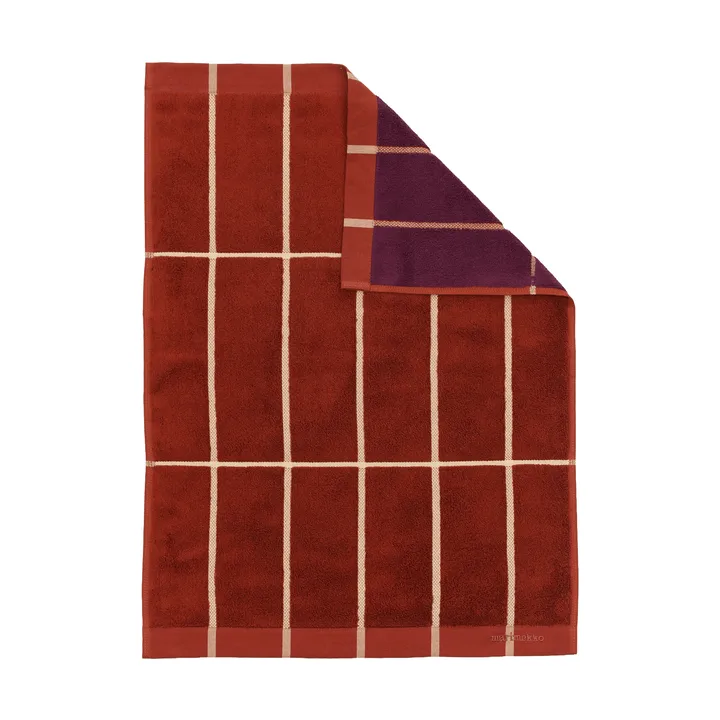 Tiiliskivi πετσέτα 50x70 cm - Brick-plum-hay - Marimekko