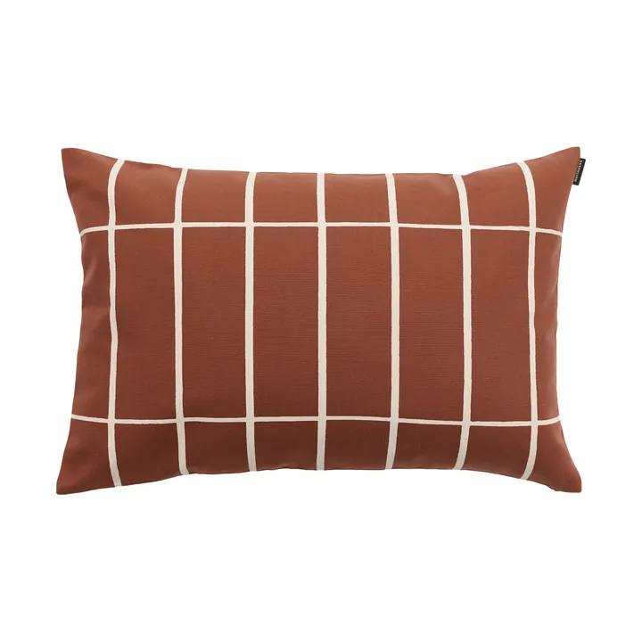 Κάλυμμα μαξιλαριού Tiiliskivi 60x40 εκ - Off white-chestnut - Marimekko