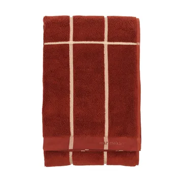 Tiiliskivi πετσέτα 70x150 cm - Brick-plum-hay - Marimekko