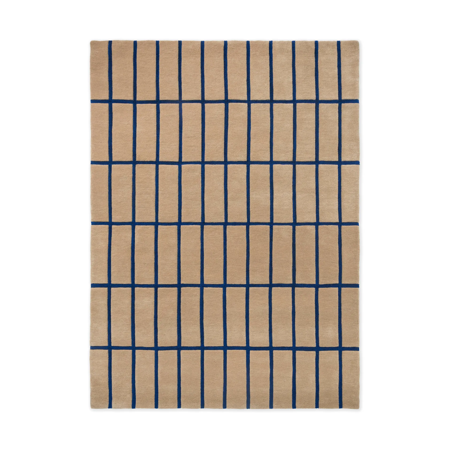 Μάλλινο χαλί Tiiliskivi, Bright Blue, 200x280 cm Marimekko