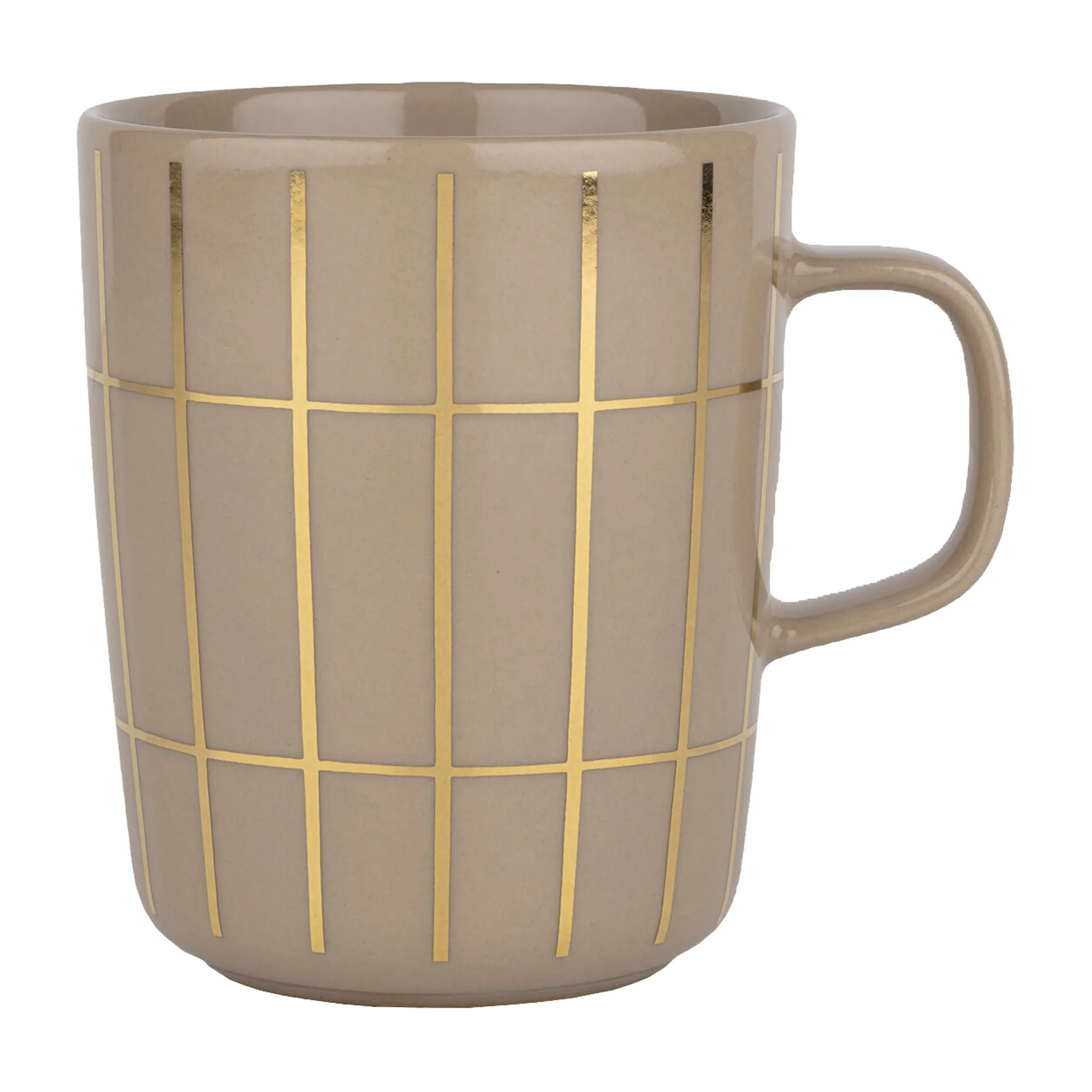 Tiiliskivi metal κούπα 25 cl, Μπέζ-χρυσό Marimekko