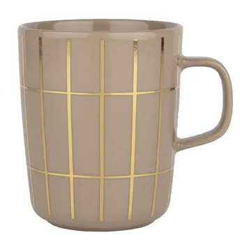 Tiiliskivi metal κούπα 25 cl - Μπέζ-χρυσό - Marimekko