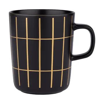 Tiiliskivi metal κούπα 25 cl - Black-gold - Marimekko