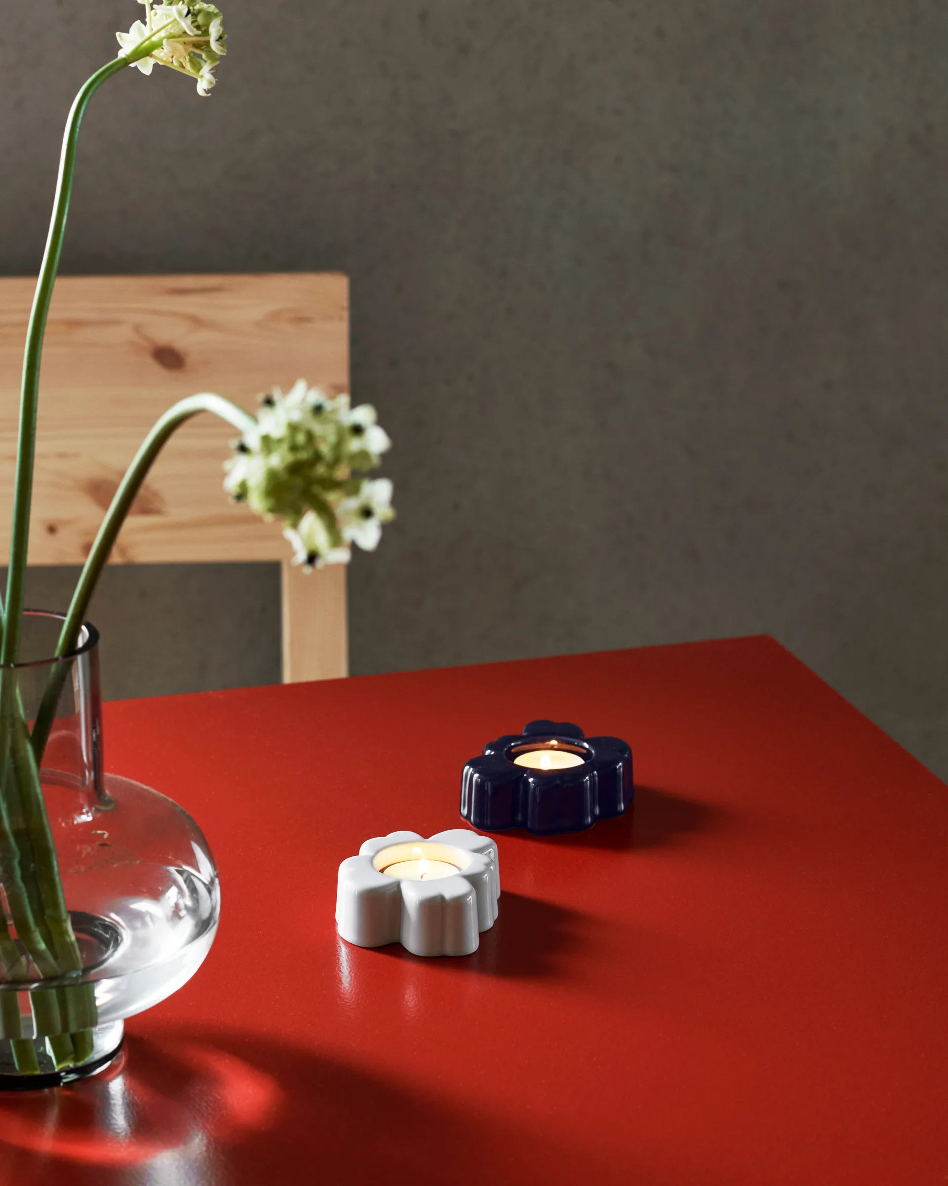 Umpu βάζο 20 εκ., Misty grey Marimekko