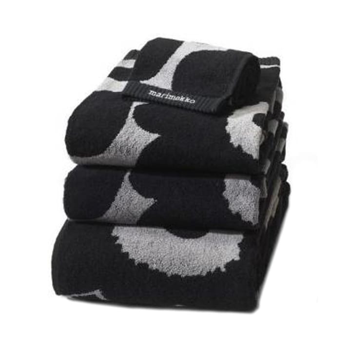 Unikko πετσέτα μαύρο-άμμος, πετσέτα επισκέπτη Marimekko