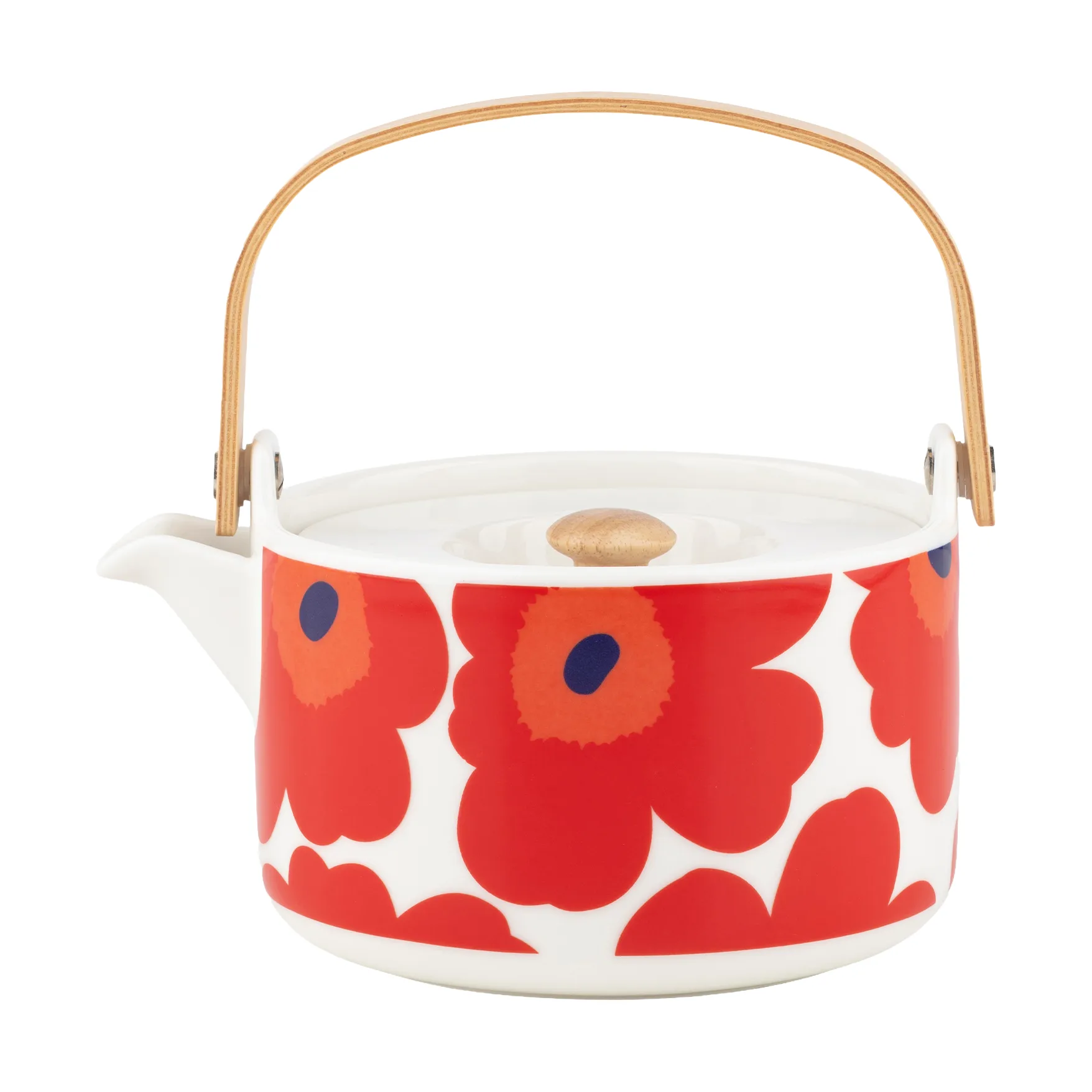 Unikko τσαγιέρα 0,7 l, White-red-blue Marimekko