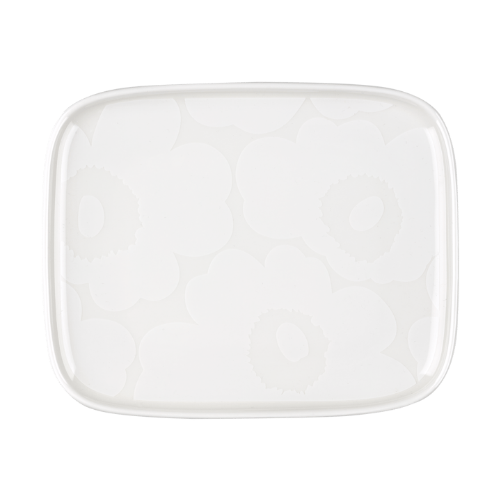Unikko πιάτο 12x15 cm - White - Marimekko