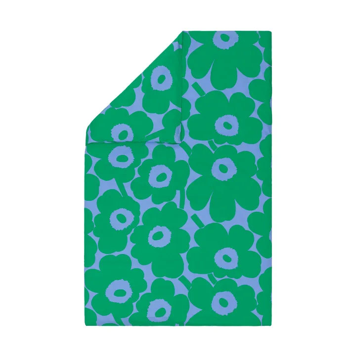 Unikko παπλωματοθήκη 150x210 εκ. - Light blue-green - Marimekko