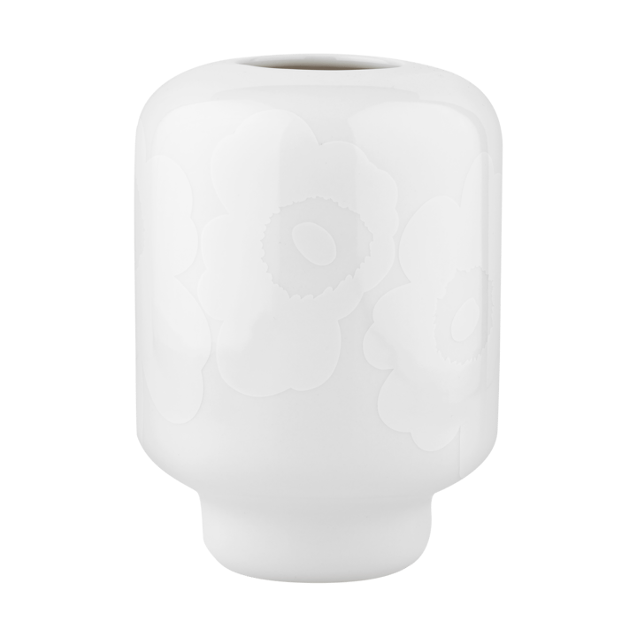 Unikko βάζο κεραμικό 18 cm - White - Marimekko