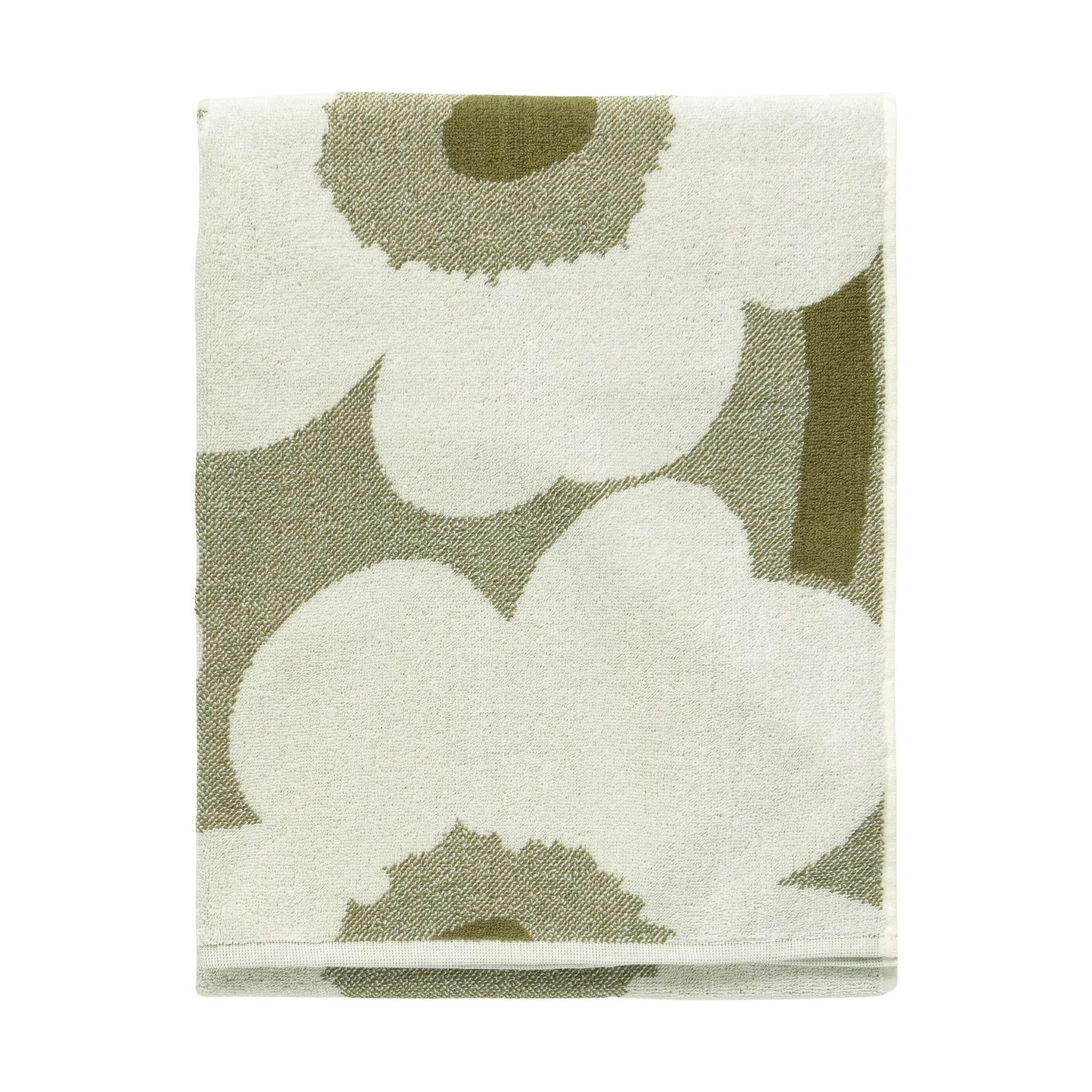 Unikko σετ μπάνιου 2 τεμαχίων, Green umber-cream Marimekko