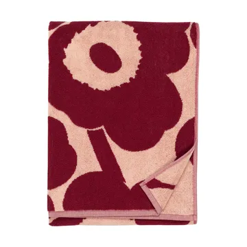 Unikko σετ μπάνιου 2 τεμαχίων - Pink-dark cherry - Marimekko