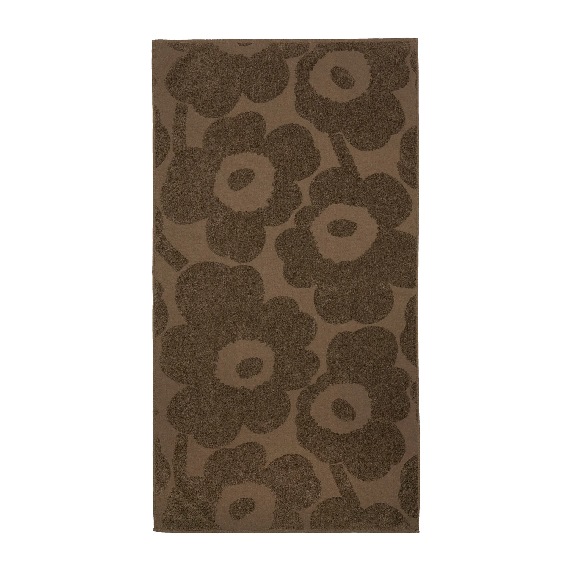 Unikko σετ μπάνιου 2 τεμαχίων, σκούρα άμμος Marimekko