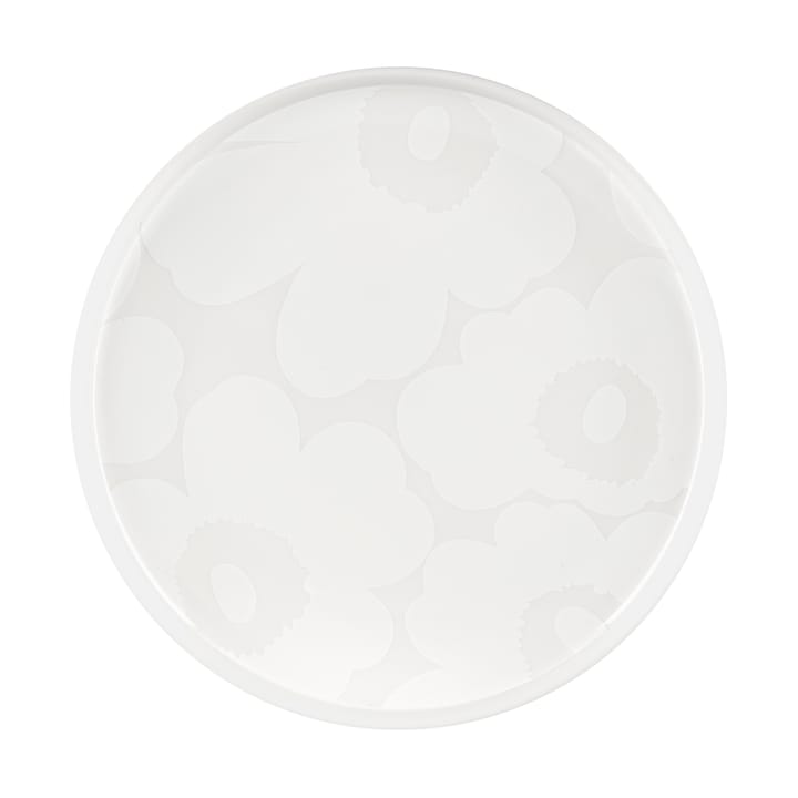 Unikko πιάτο Ø 20 cm - White-off white - Marimekko