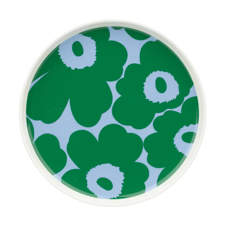 Πιάτο Unikko Ø20 εκ. - White-green-light blue - Marimekko