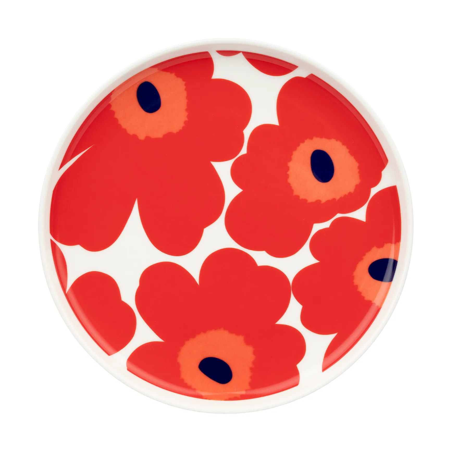 Πιάτο Unikko Ø20 εκ., White-red-blue Marimekko