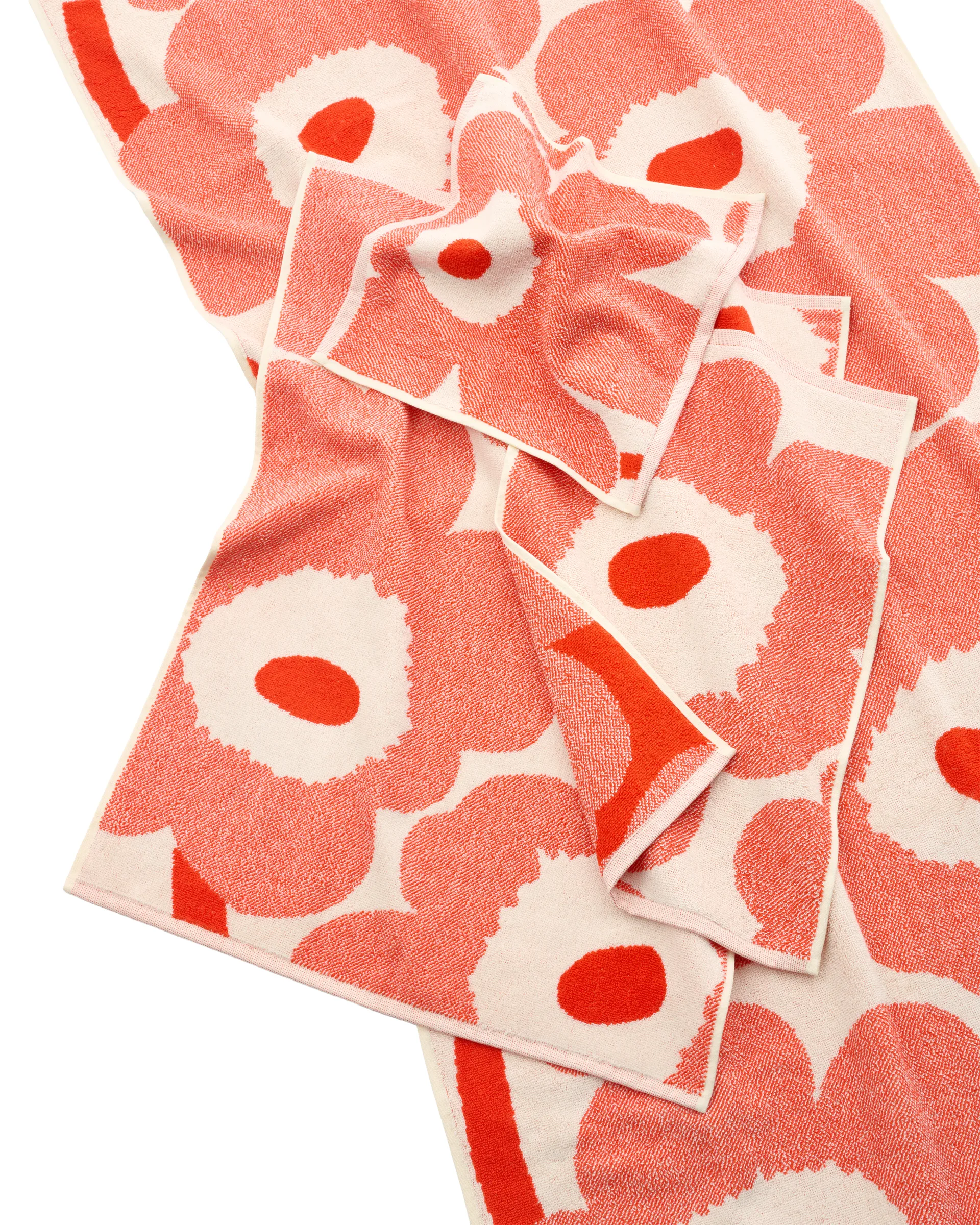 Unikko χριστουγεννιάτικη μπάλα 2025 7x7 εκ., Off white-orange red Marimekko