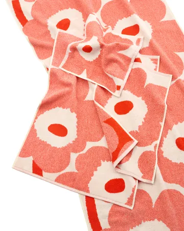 Unikko χριστουγεννιάτικη μπάλα 2025 7x7 εκ. - Off white-orange red - Marimekko