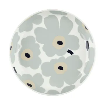 Πιάτο Unikko Ø20.5 cm - White-light grey-sand-dark blue - Marimekko
