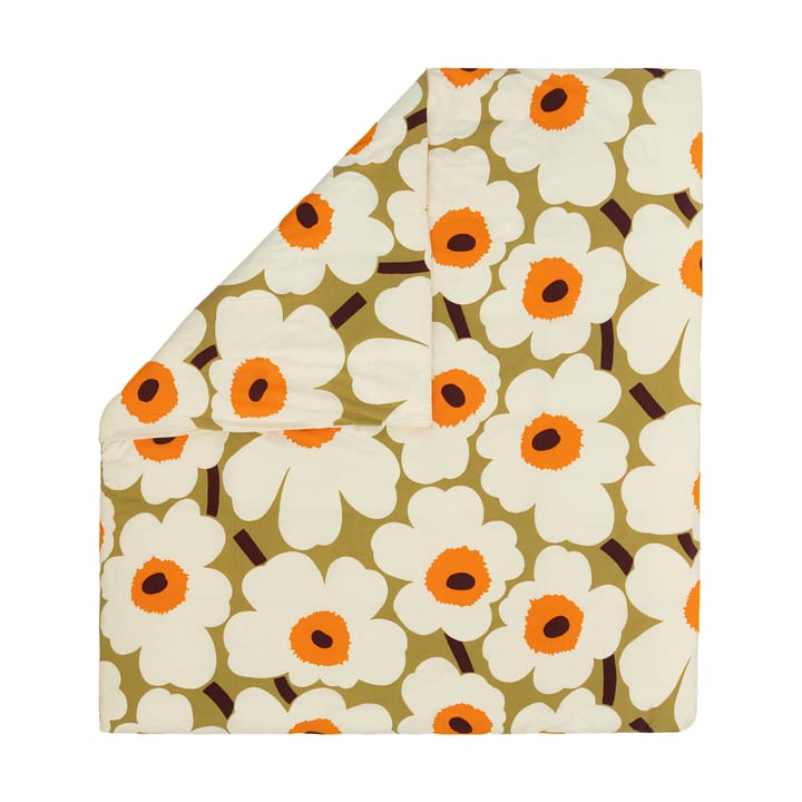 Unikko παπλωματοθήκη 220x240 cm - Μπεζ - Marimekko