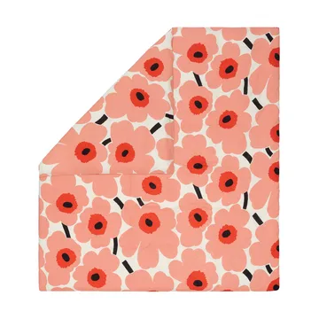 Unikko παπλωματοθήκη 220x240 εκ. - Off white-coral-orange red-charcoal - Marimekko