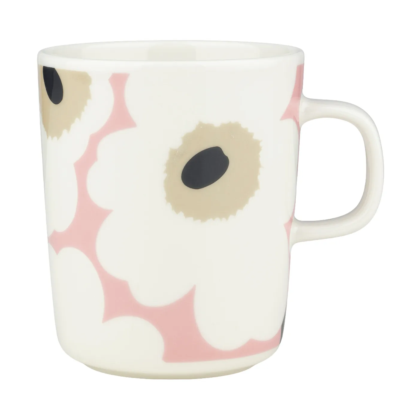 Unikko κούπα 25 cl, Off white-pink-sand-charcoal Marimekko