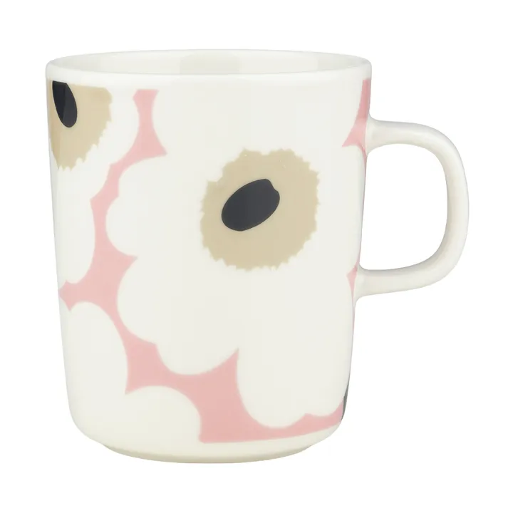 Unikko κούπα 25 cl - Off white-pink-sand-charcoal - Marimekko