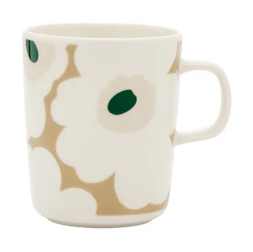 Unikko κούπα 25 cl - White-beige-light sand-dark green - Marimekko