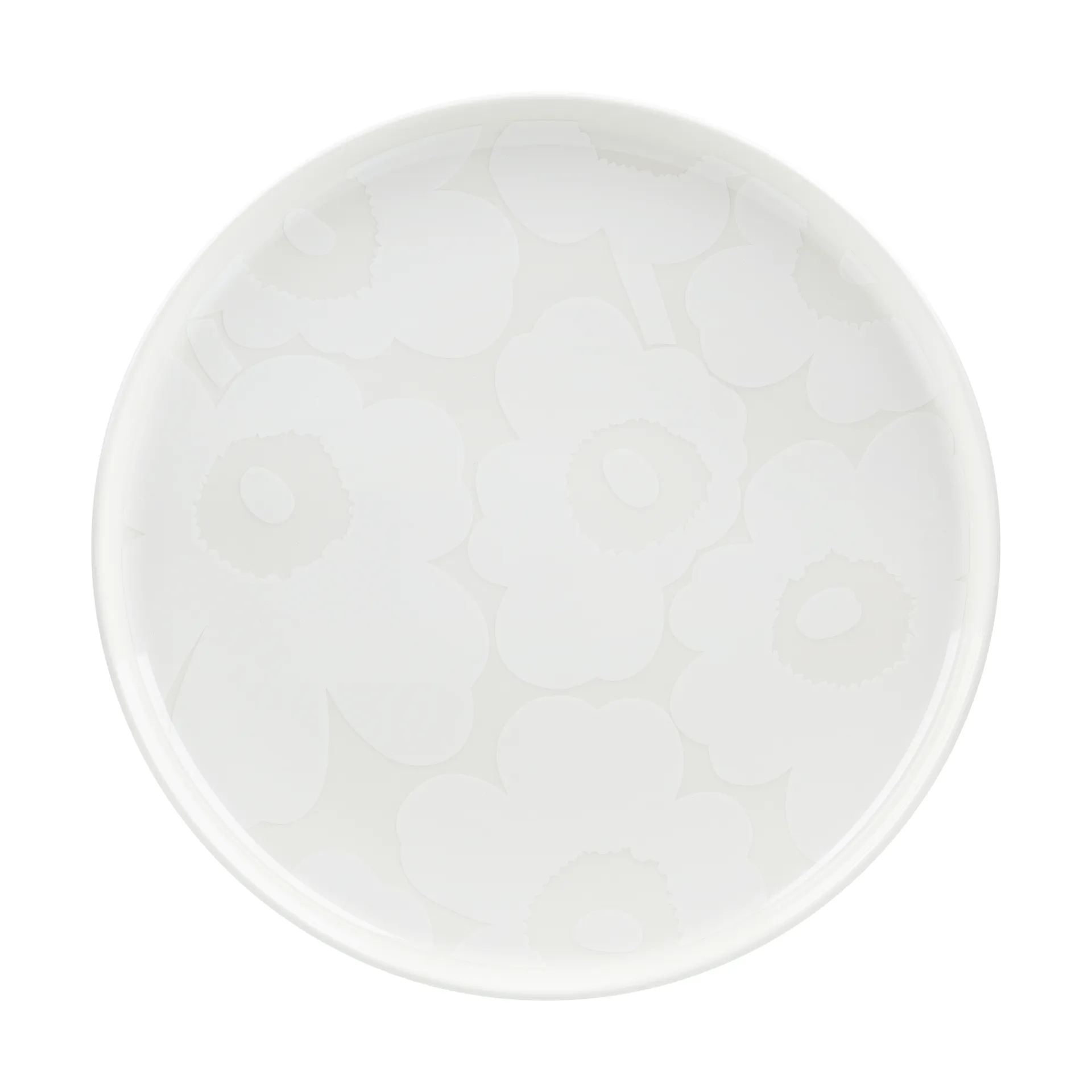 Πιάτο Unikko Ø25 cm, White Marimekko