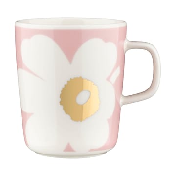Unikko κούπα 2.5 dl 2 πακέτα - White-Light pink-gold - Marimekko