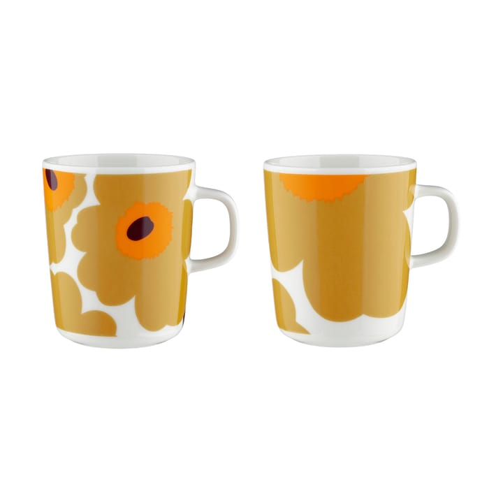 Unikko κούπα 2.5 dl 2 πακέτα - Άσπρο - Marimekko